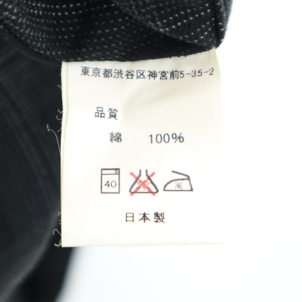 NEPENTHES ネペンテス 日本製 チェック柄 ロングパンツ S 黒系 メンズ