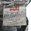 リーバイス 2001年 米国製 501 後染め ストレートデニムパンツ W34 グレー Levi's ジーパン ボタンフライ メンズ