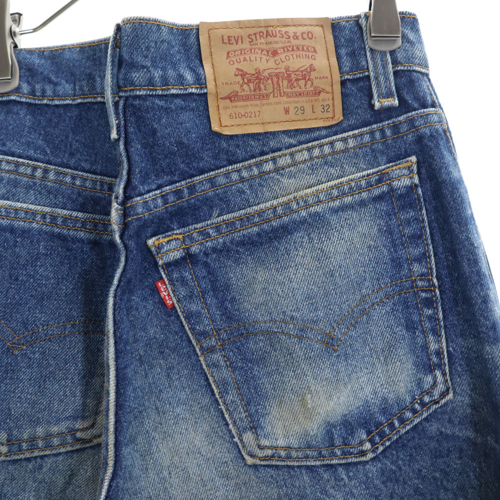 Levi's リーバイス 94年製 90s 610 USA製 デニムパンツ W29 インディゴブルー ジーンズ メンズ