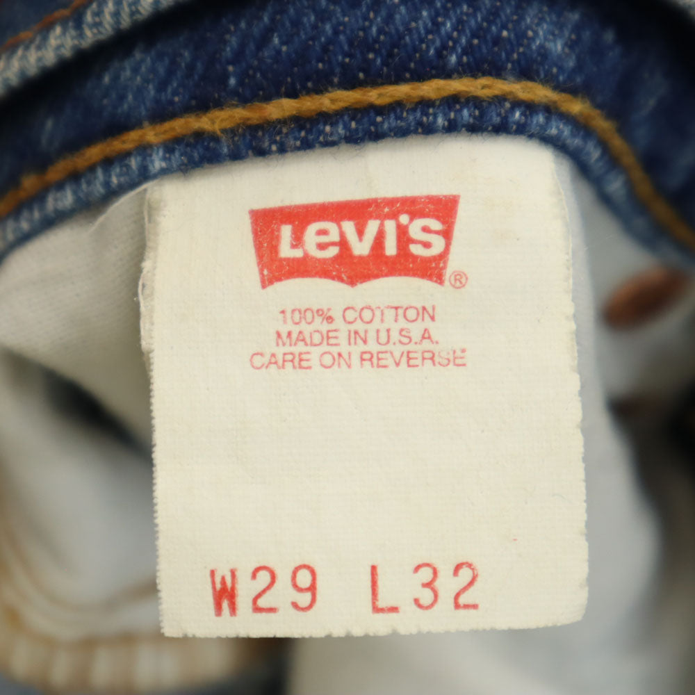 Levi's リーバイス 94年製 90s 610 USA製 デニムパンツ W29 インディゴブルー ジーンズ メンズ
