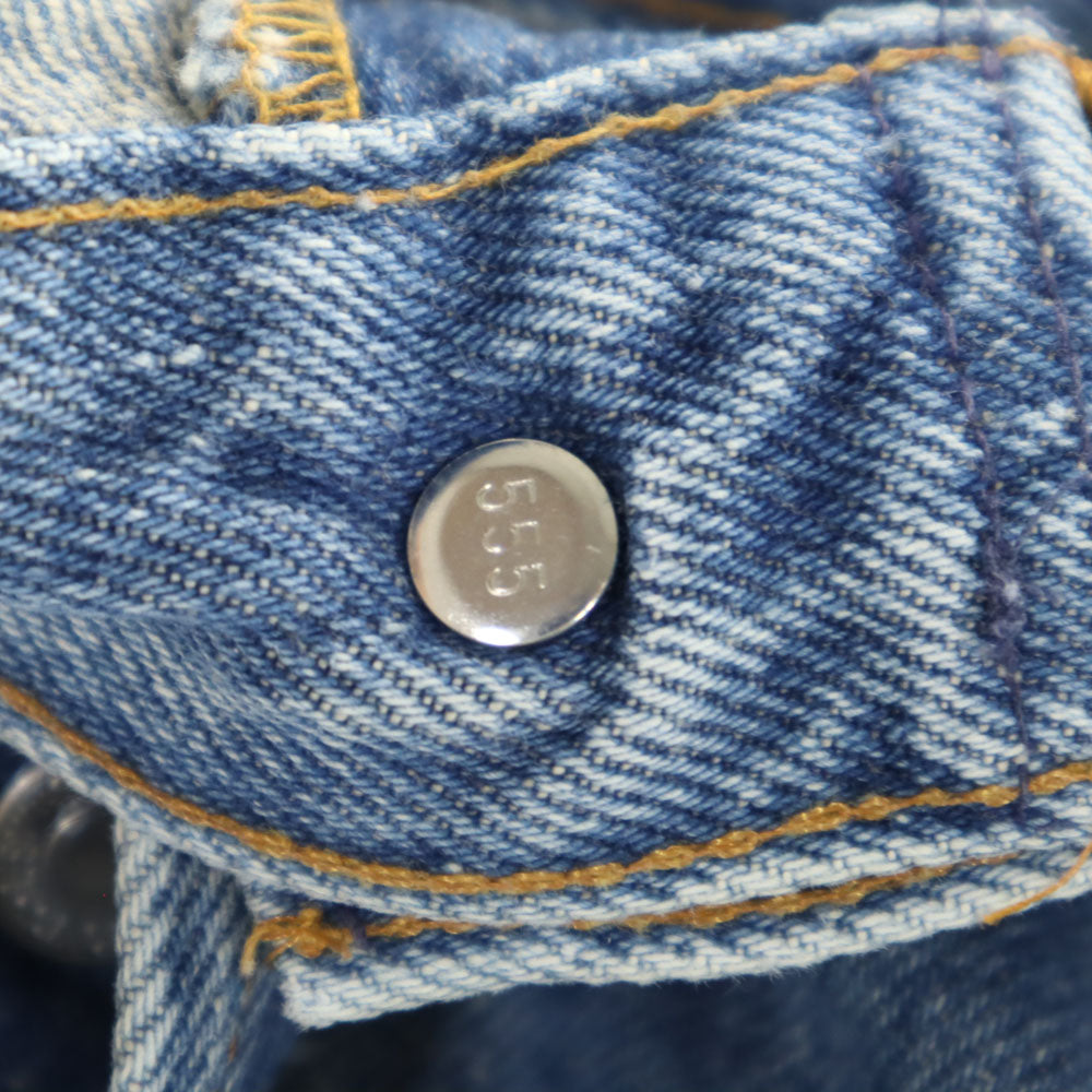リーバイス 80s 90s 501 USA製 バレンシア工場 デニムパンツ W32 ウォッシュブルー系 Levi's ジーンズ ボタンフライ メンズ