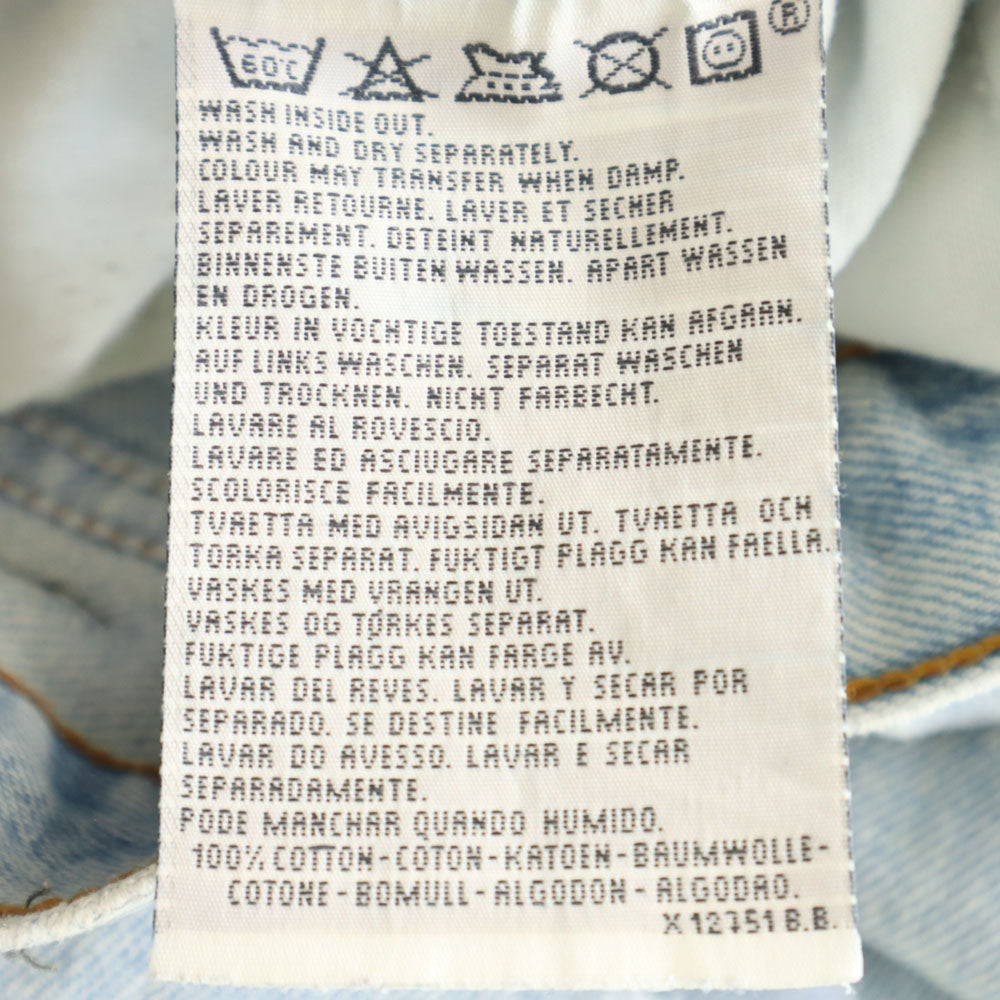 Levi's リーバイス 90s ユーロリーバイス デニムパンツ W33 アイスブルー ジーンズ メンズ