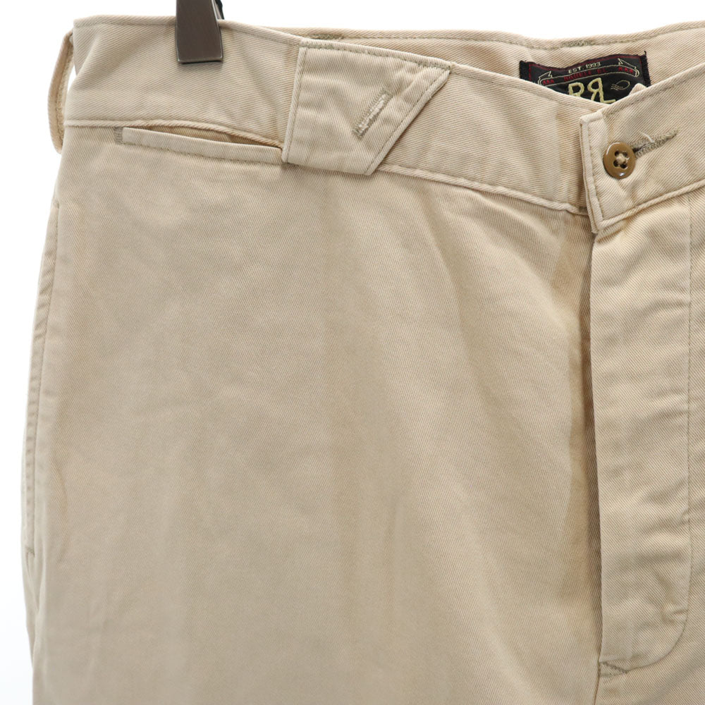RRL ダブルアールエル 90s 赤3星 初期タグ オールド テーパードパンツ W34 ベージュ メンズ