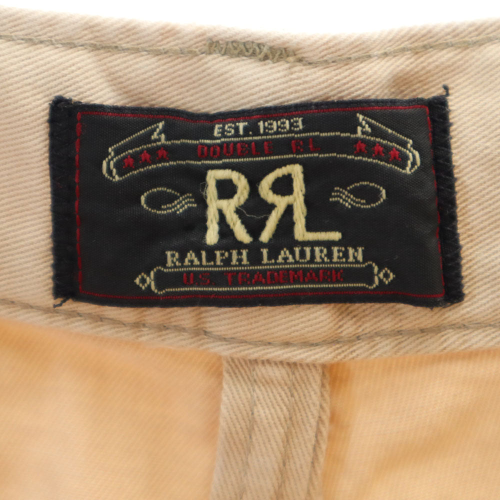 RRL ダブルアールエル 90s 赤3星 初期タグ オールド テーパードパンツ W34 ベージュ メンズ