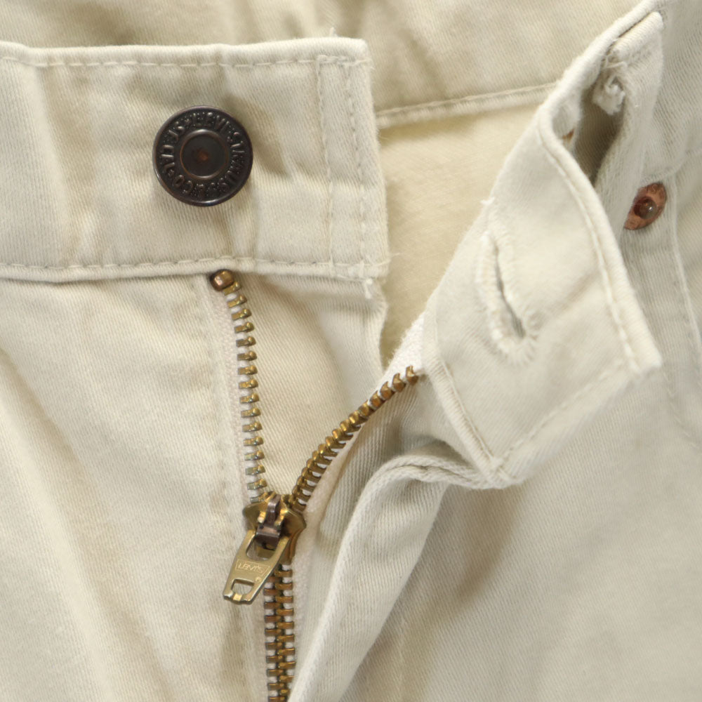 リーバイス 90s 日本製 513-30 チノパンツ W31 ベージュ Levi's ビックE メンズ