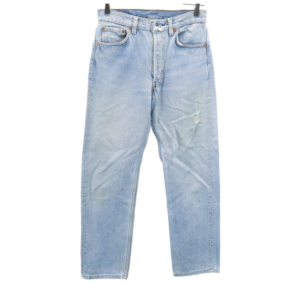 Levi's リーバイス 90s USA製 デニムパンツ W30 ブルー ジーンズ ボタンフライ メンズ