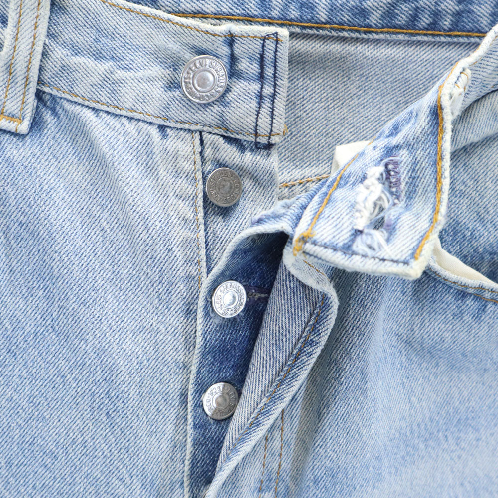 Levi's リーバイス 90s USA製 デニムパンツ W30 ブルー ジーンズ ボタンフライ メンズ