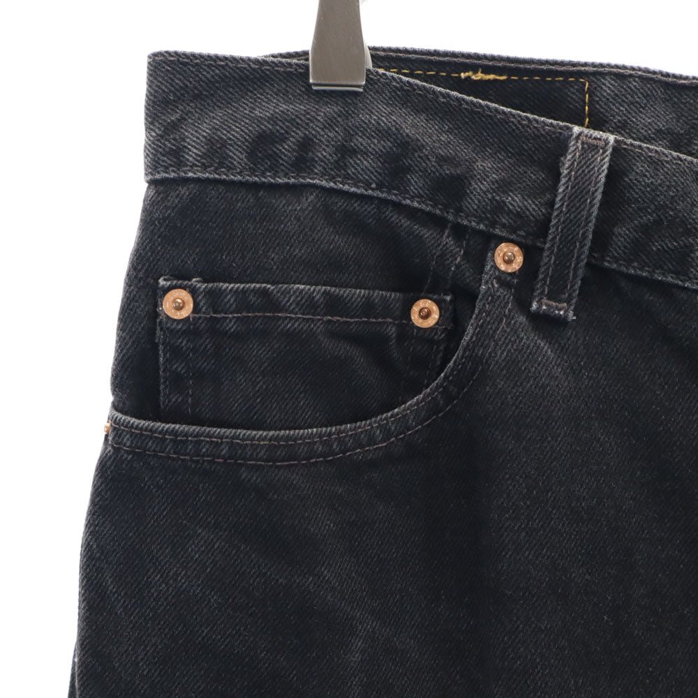 Levi's リーバイス 00s 505 先染め ブラック ストレートデニムパンツ W33 ブラック ジーンズ REGULAR FIT メンズ