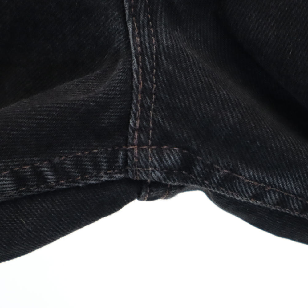 Levi's リーバイス 00s 505 先染め ブラック ストレートデニムパンツ W33 ブラック ジーンズ REGULAR FIT メンズ