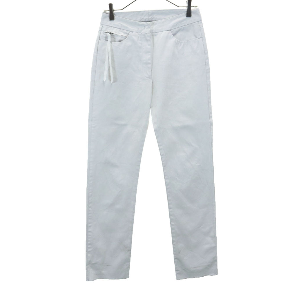 MARTIN MARGIELA マルタンマルジェラ イタリア製　MM6 ストレートパンツ 40 ホワイト メンズ