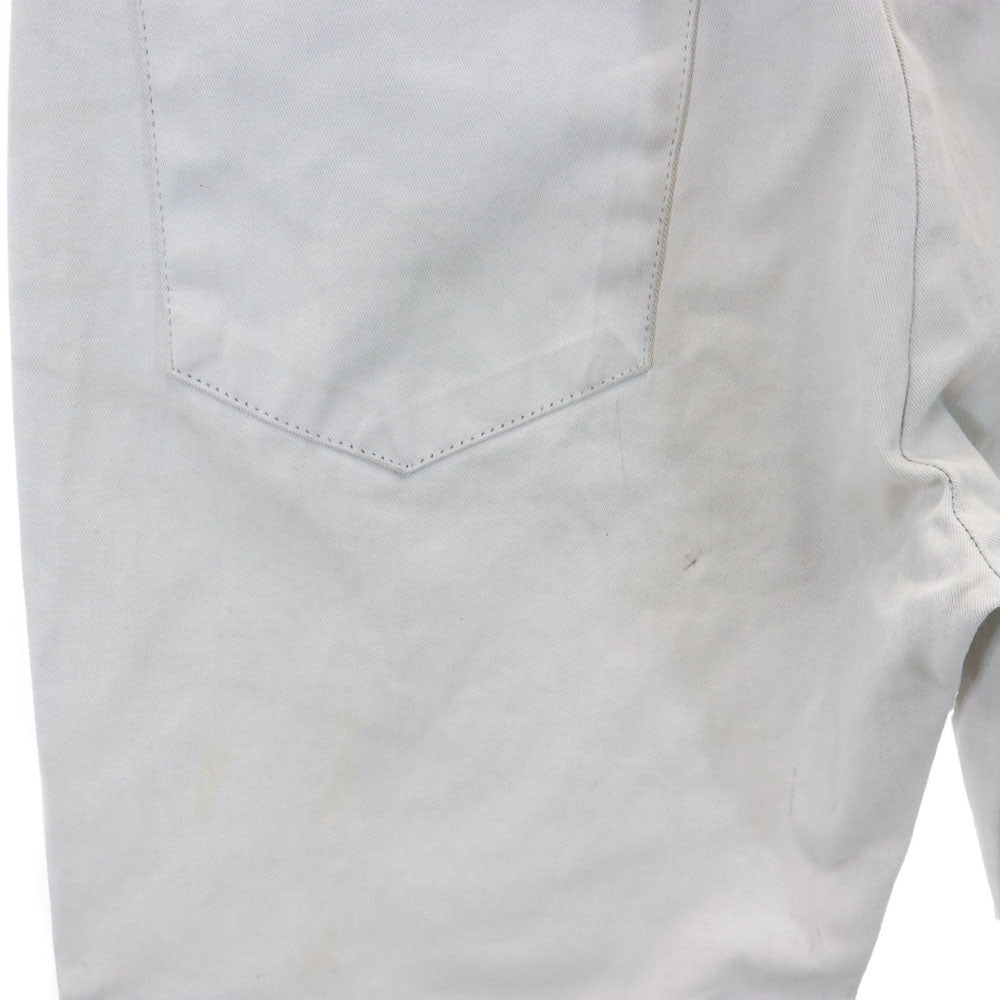 MARTIN MARGIELA マルタンマルジェラ イタリア製　MM6 ストレートパンツ 40 ホワイト メンズ