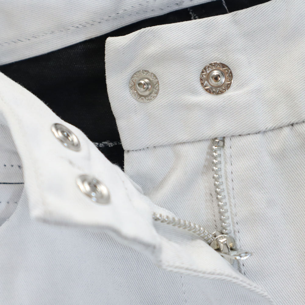 MARTIN MARGIELA マルタンマルジェラ イタリア製　MM6 ストレートパンツ 40 ホワイト メンズ