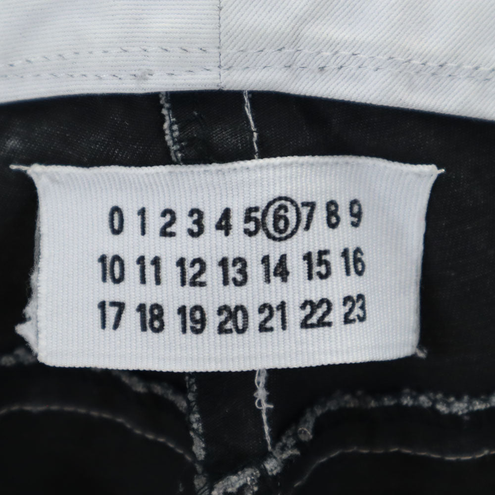 MARTIN MARGIELA マルタンマルジェラ イタリア製　MM6 ストレートパンツ 40 ホワイト メンズ