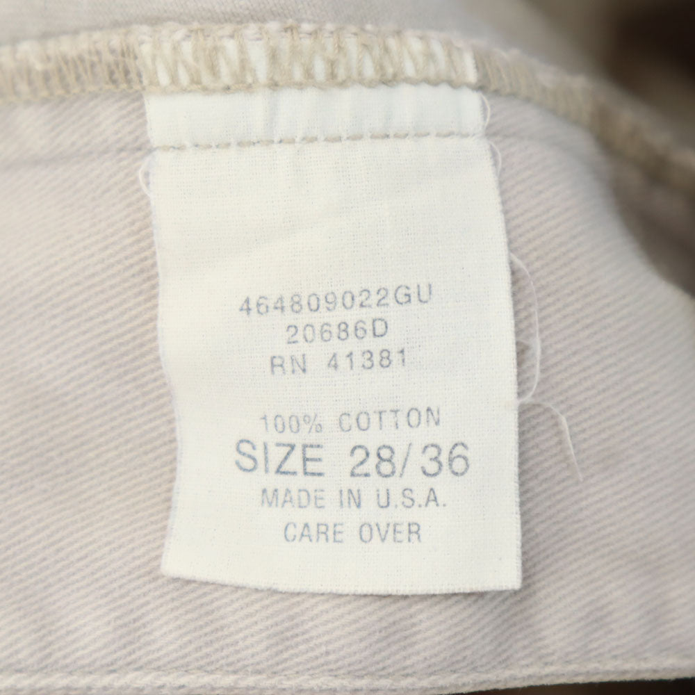 RRL ダブルアールエル 90s USA製 赤3星 初期タグ ロングパンツ W28 ベージュ ボタンフライ メンズ