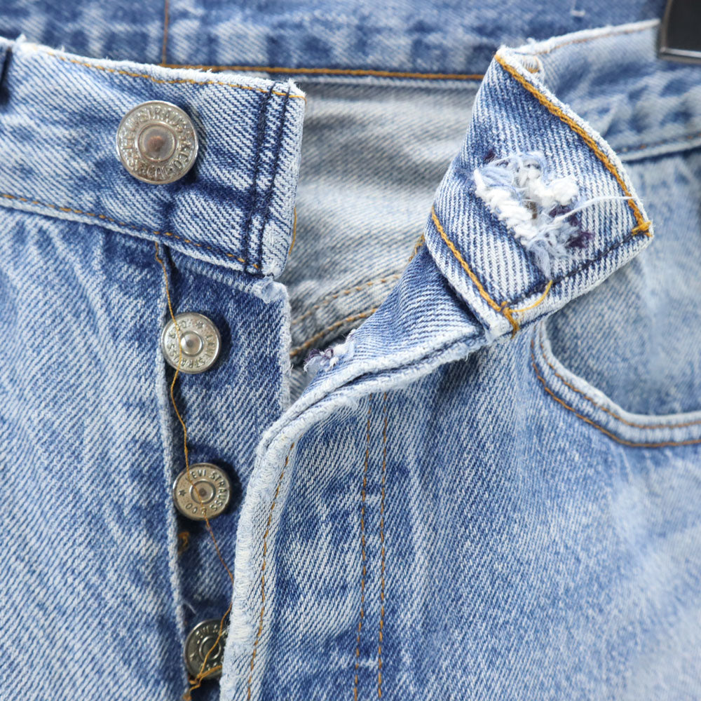 Levi's リーバイス 80s 501 ボタン裏552 縮率10％ ストレートデニムパンツ ボタンフライ メンズ