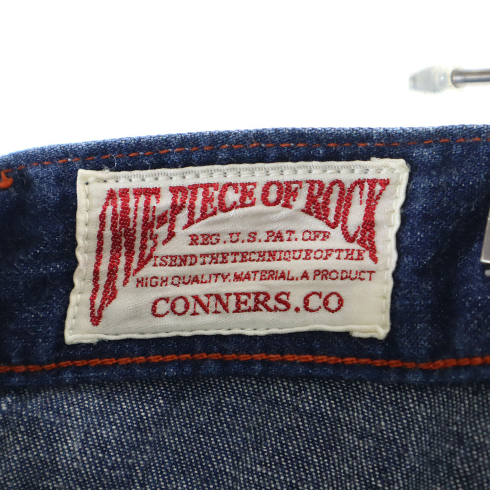 ONE-PIECEOFROCK ワンピースオブロック ペインターパンツ W32 ブルー系 ボタンフライ メンズ