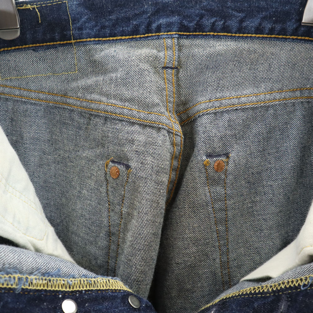 リーバイス 90s 501XX USA製 バレンシア製 ボタン裏555 ストレートデニムパンツ W29 Levi's ボタンフライ 赤耳 裏リベット ビックE メンズ