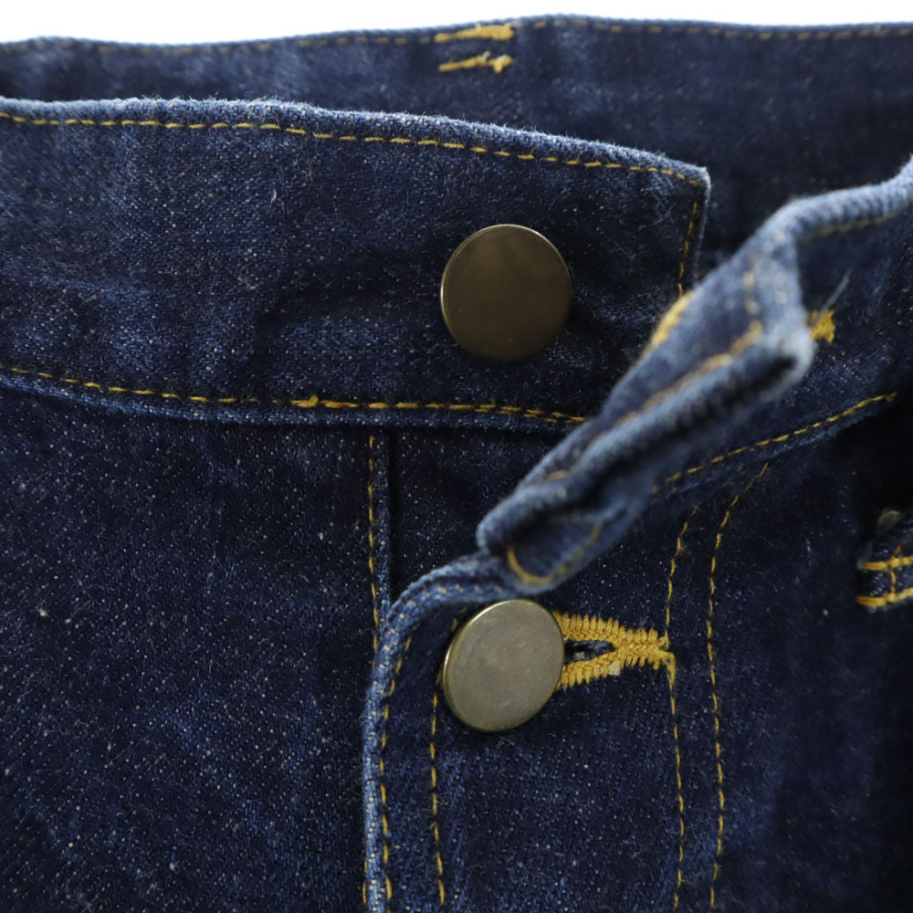 ネメス 日本製 デニム クロップドパンツ M ネイビー NEMETH ジーンズ ボタンフライ メンズ