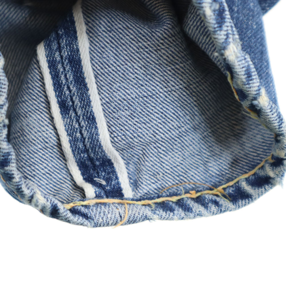 Levi's リーバイス 60s 501XX ボタンフライ3つ Vステッチ ボタン裏2 ヴィンテージ ギャラ無し 不均等V ストレートデニムパンツ ビッグE 赤耳 ボタンフライ メンズ