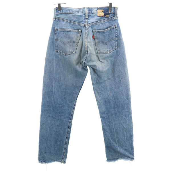 リーバイス 70s 66前期 ボタン裏6 スモールe ヴィンテージ ストレートデニムパンツ w30 Levi's ボタンフライ メンズ