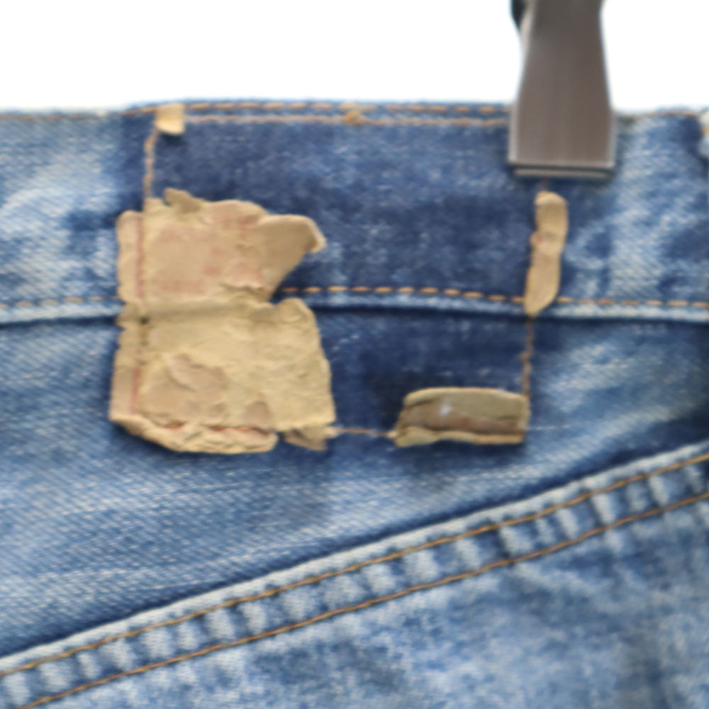 Levi's リーバイス 70s 66前期 ボタン裏6 スモールe ヴィンテージ ストレートデニムパンツ w30 ボタンフライ メンズ
