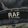 ラフバイラフシモンズ ストレートデニムパンツ W28 ネイビー RAF BY RAF SIMONS ジーパン ボタンフライ メンズ