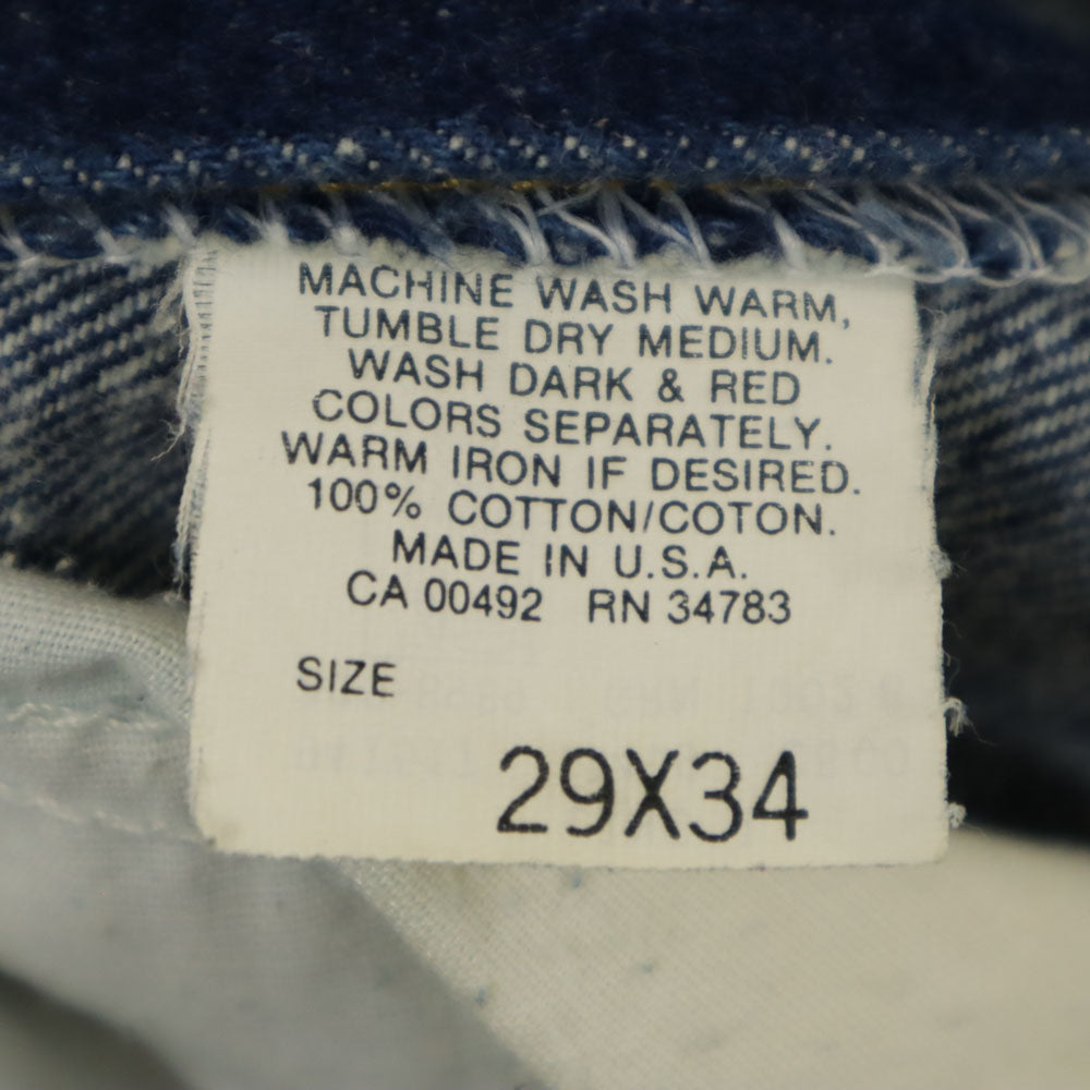 リー 90s USA製 オールド デニムパンツ W29 ブルー系 Lee ジーンズ メンズ