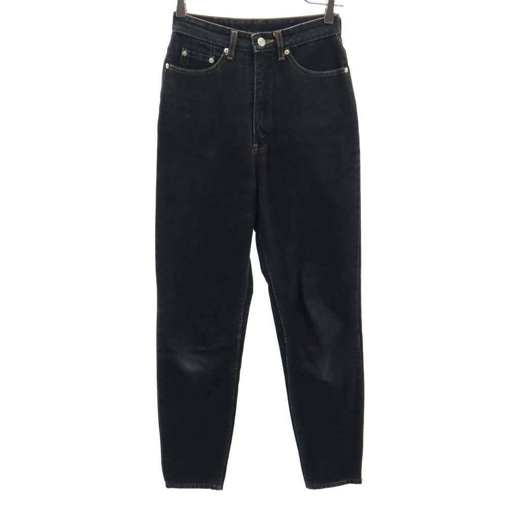Levi's リーバイス 80s w626-5358 日本製 テーパードデニムパンツ W29/9 ブラック ジーンズ レディース