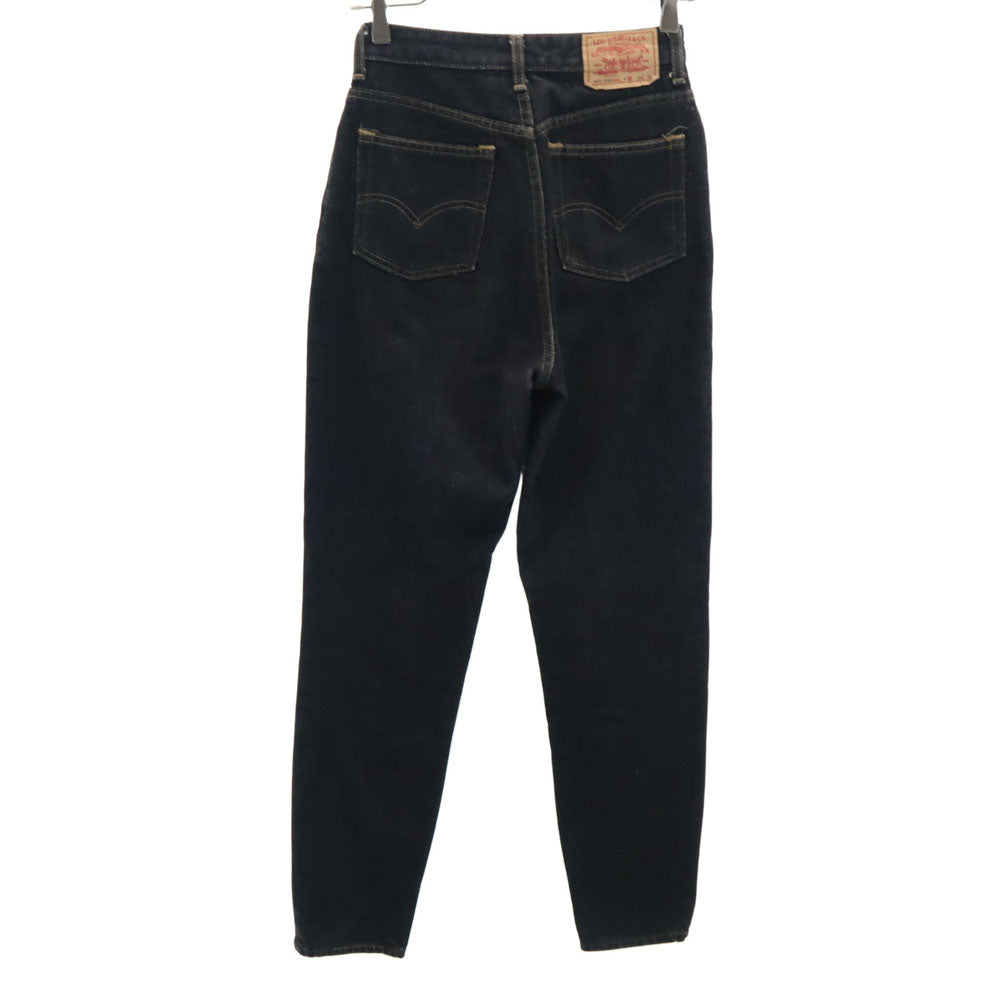 Levi's リーバイス 80s w626-5358 日本製 テーパードデニムパンツ W29/9 ブラック ジーンズ レディース