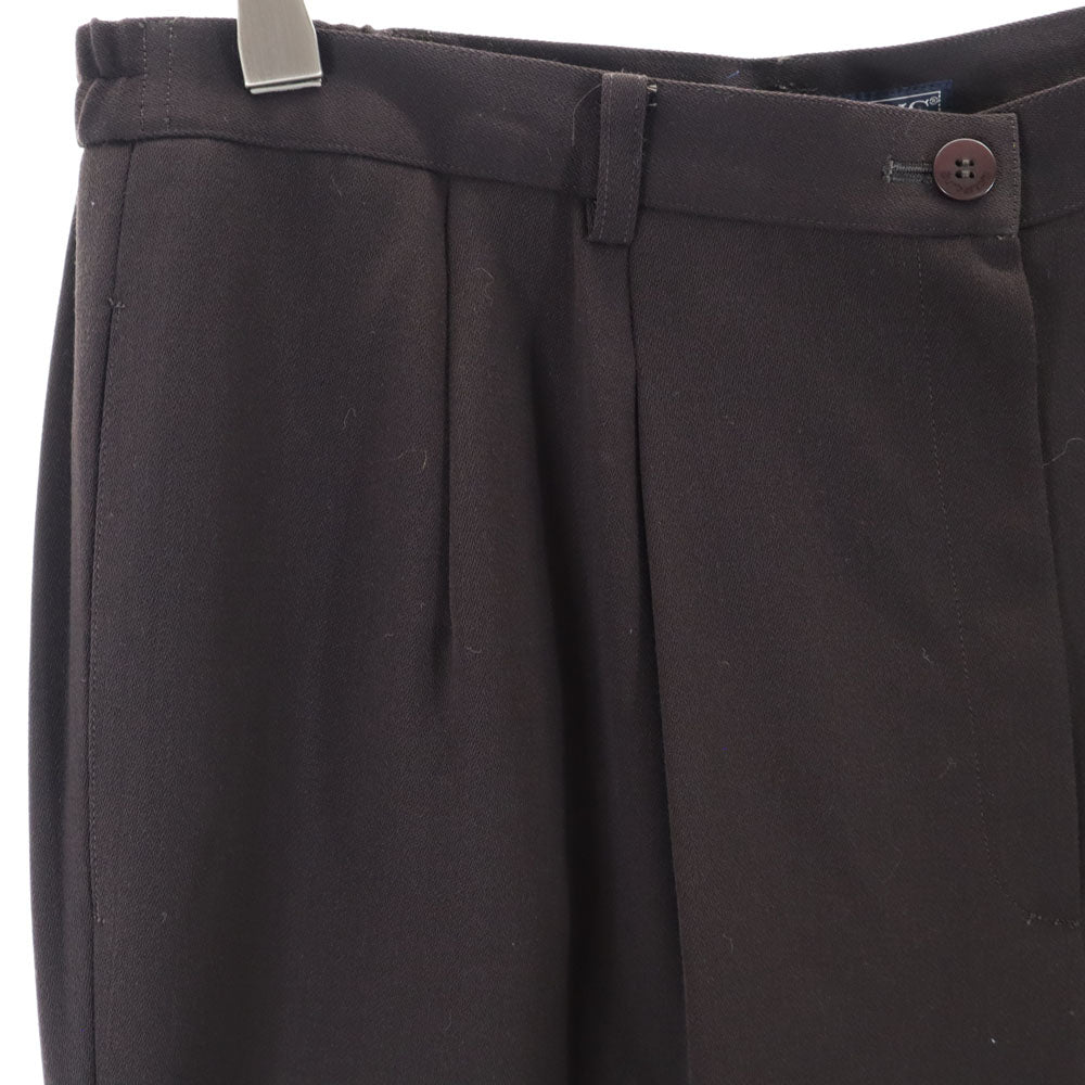 Burberrys バーバリーズ 90s ウール オールド スラックスパンツ 17 ブラウン レディース