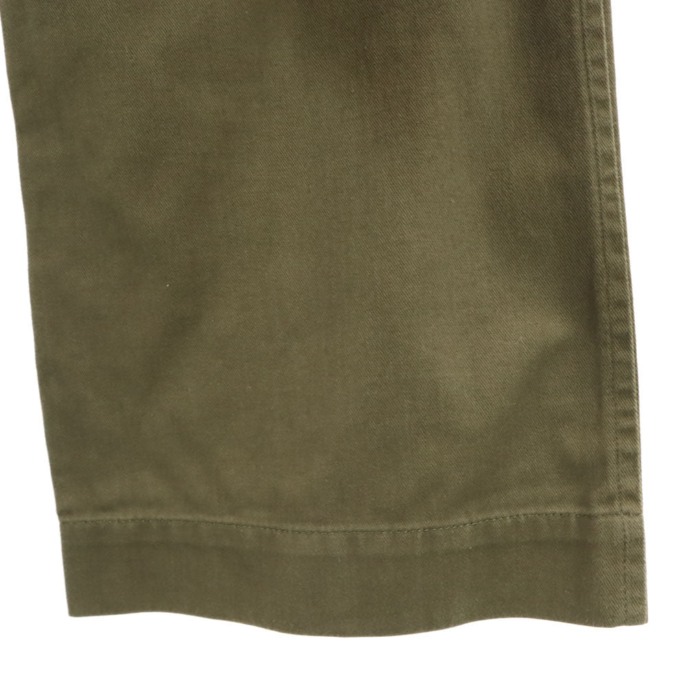 LIMI feu リミフゥ 日本製 コットンパンツ S カーキ系 レディース