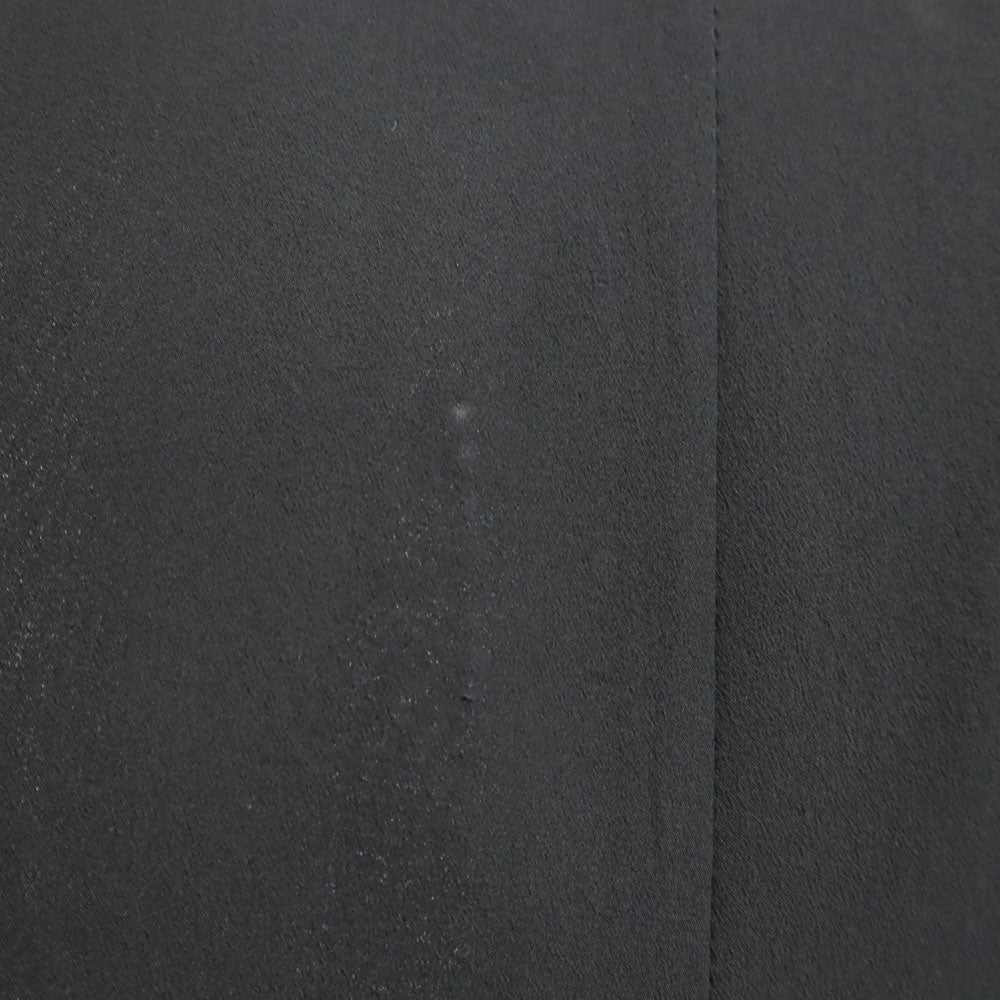 ADPINA 未使用 イタリア製 シルク ロングパンツ 46 ブラック タグ付き ウエストゴム レディース