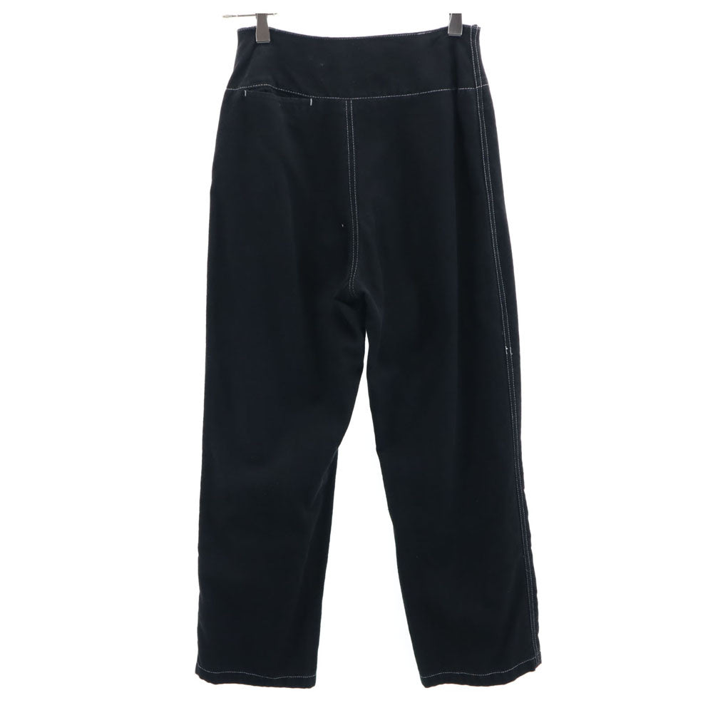 Y's ワイズ 80s 日本製 ロングパンツ M ブラック レディース