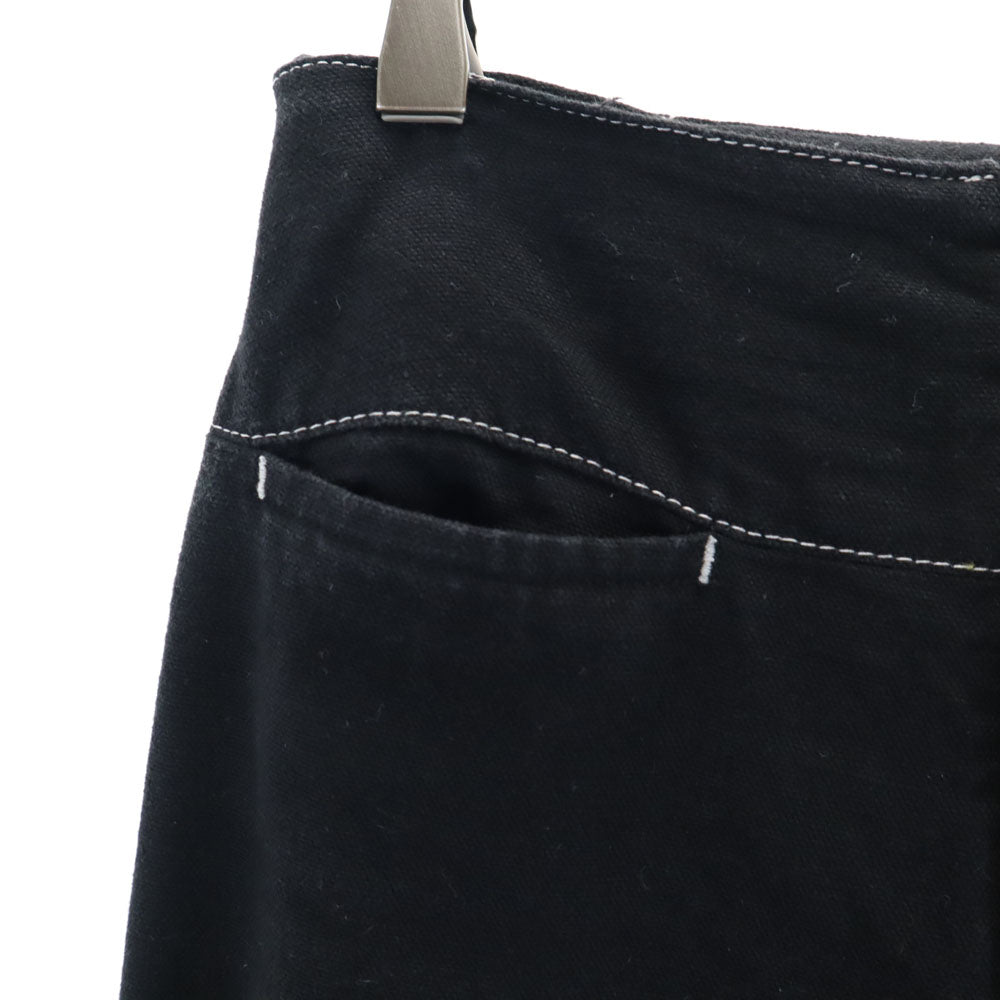 Y's ワイズ 80s 日本製 ロングパンツ M ブラック レディース