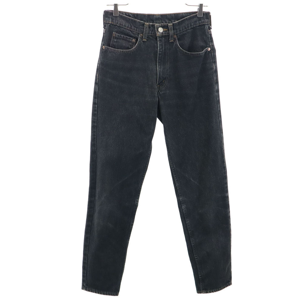 Levi's リーバイス 80s 日本製 後染め ブラック デニムパンツ W29 ブラック ジーンズ メンズ