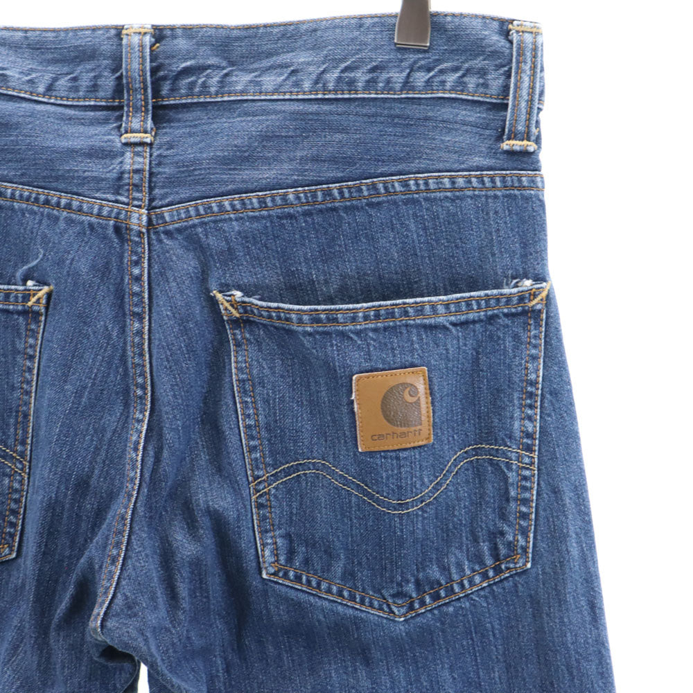 Carhartt カーハート デニムパンツ W30 インディゴブルー系 BRONCO PANT ジーンズ メンズ