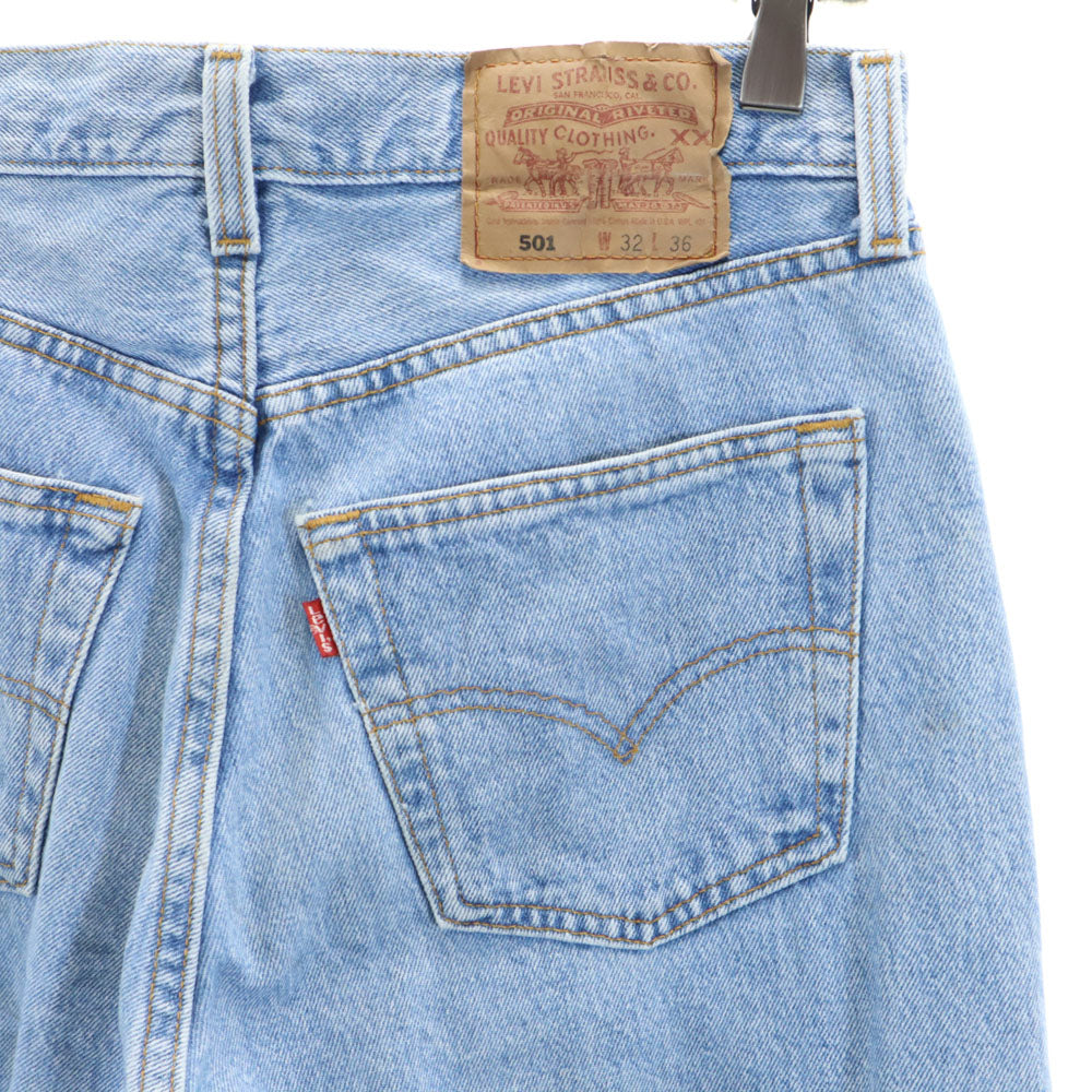 Levi's リーバイス 90s 501 USA製 オールド ストレートデニムパンツ w32 ボタンフライ メンズ