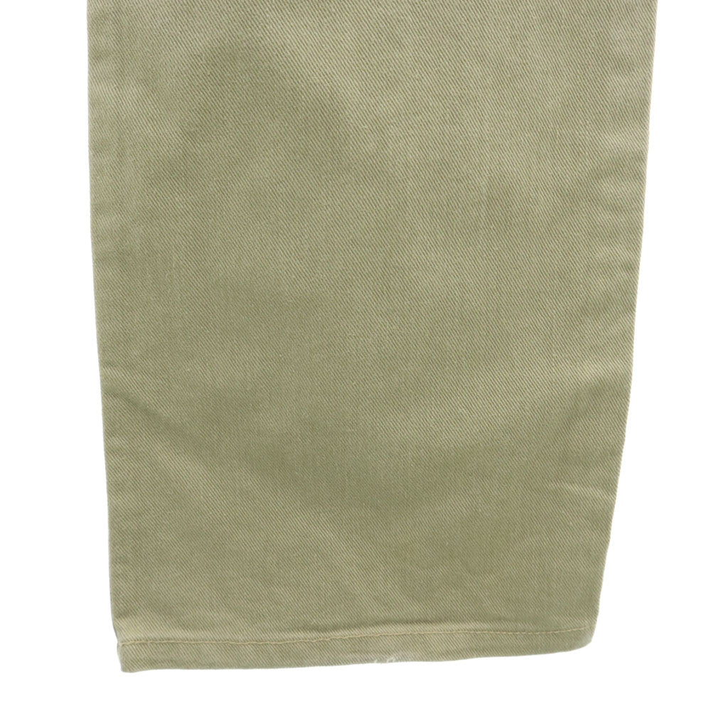 リーバイス 80s 日本製 518-1024 ヴィンテージ ストレートデニムパンツ W34 ベージュ Levi's ジーパン メンズ