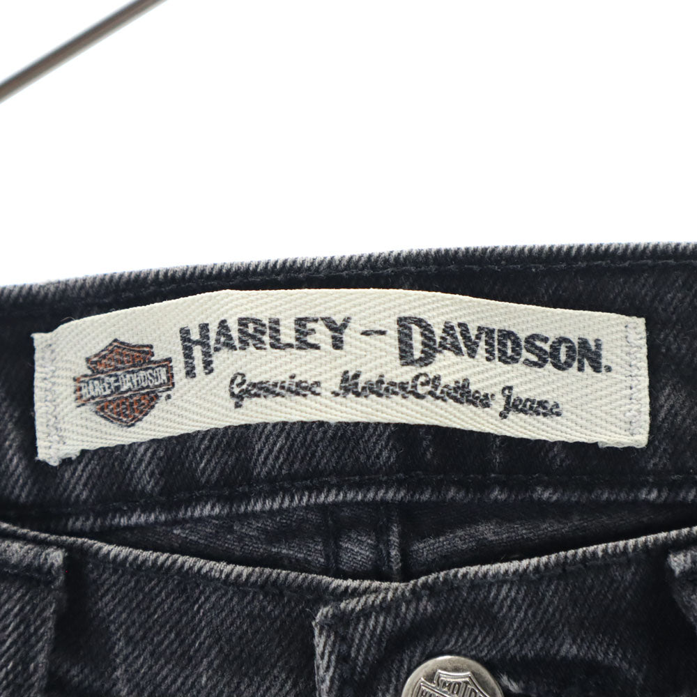 ハーレーダビッドソン ストレートデニムパンツ グレー系 HARLEY DAVIDSON ジーパン メンズ