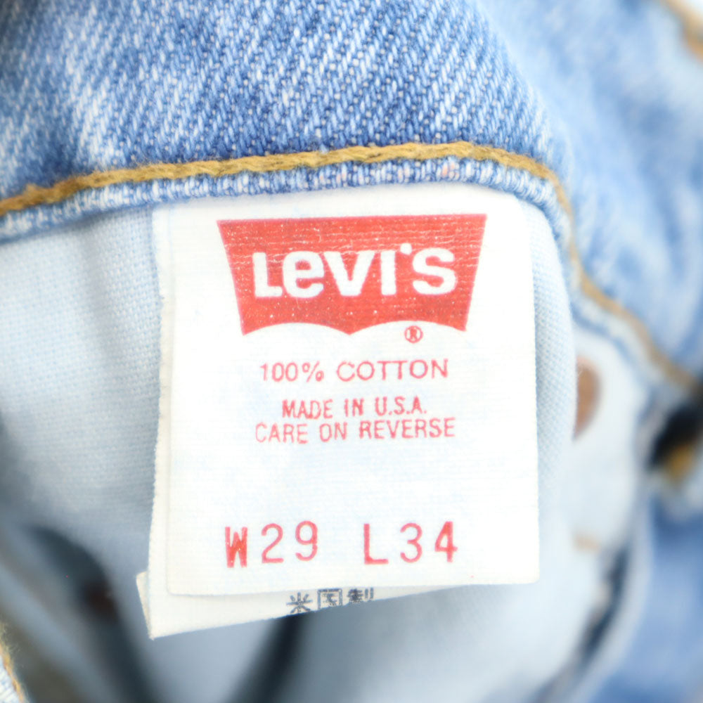 Levi's リーバイス 90s 米国製 510-0217 オールド ストレートデニムパンツ W29 ジーパン メンズ