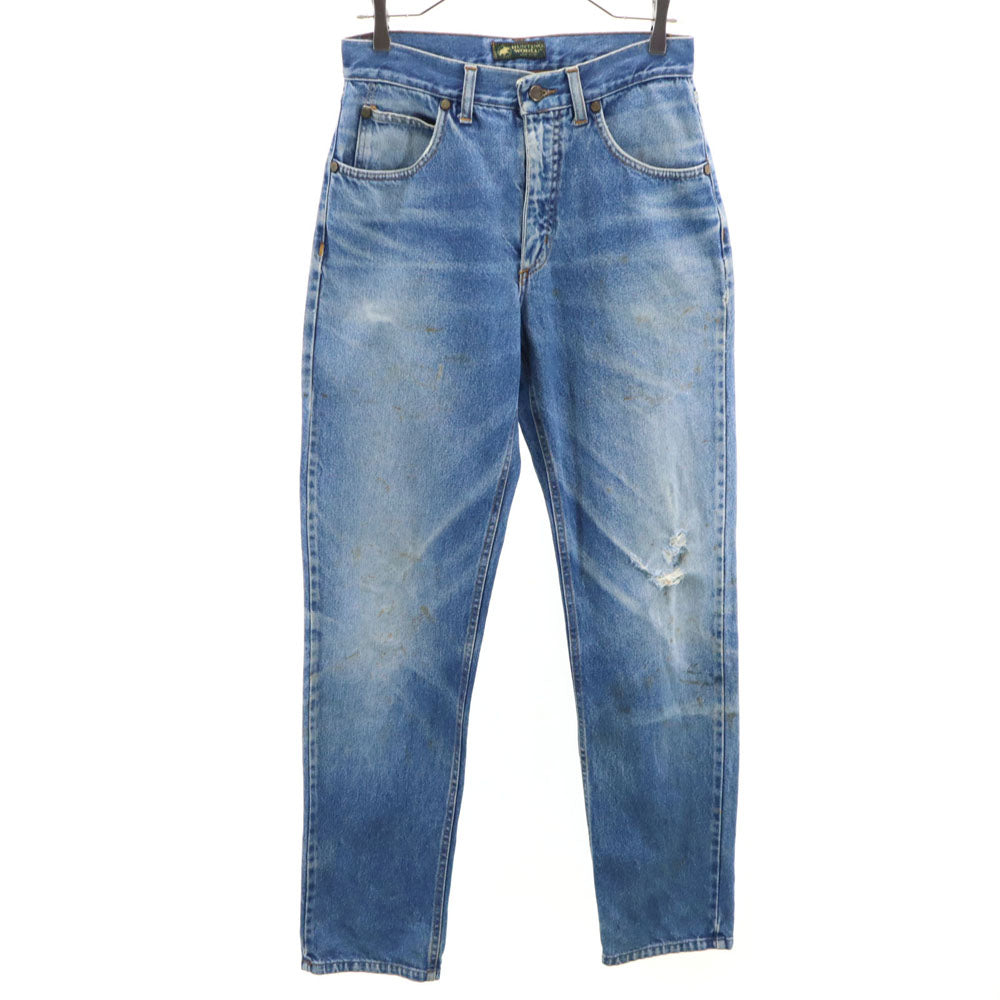 HUNTING WORLD ハンティングワールド 90s イタリア製 オールド デニムパンツ W30 ブルー系 ジーンズ メンズ