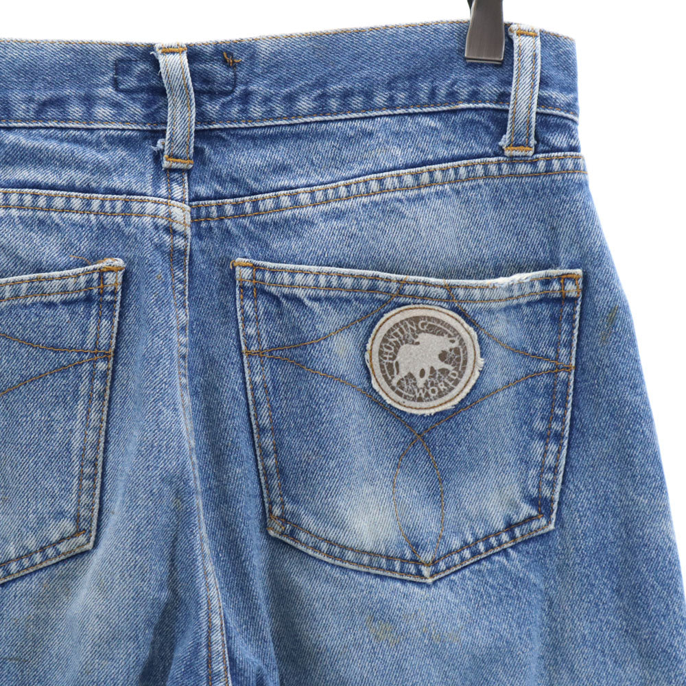 HUNTING WORLD ハンティングワールド 90s イタリア製 オールド デニムパンツ W30 ブルー系 ジーンズ メンズ