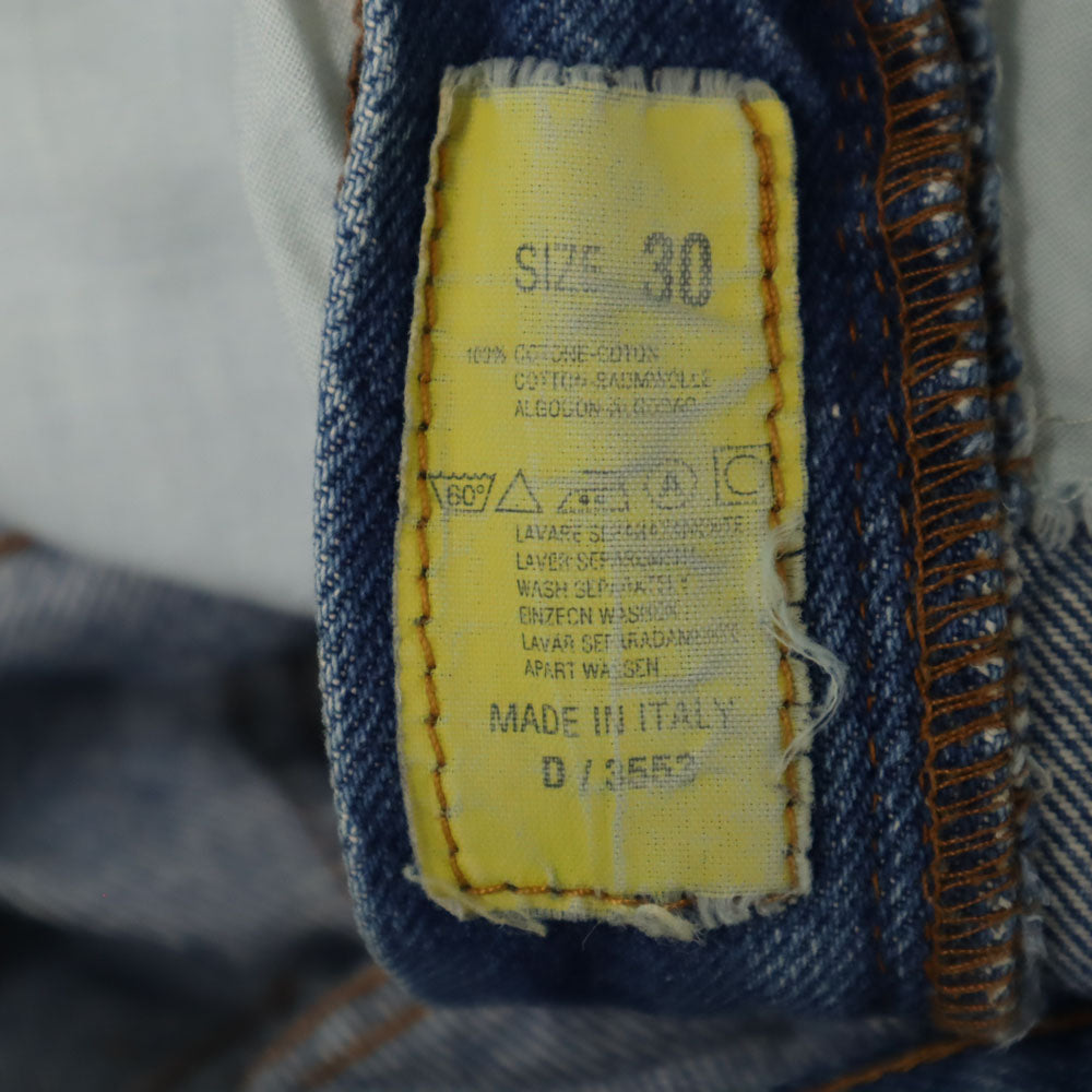 HUNTING WORLD ハンティングワールド 90s イタリア製 オールド デニムパンツ W30 ブルー系 ジーンズ メンズ