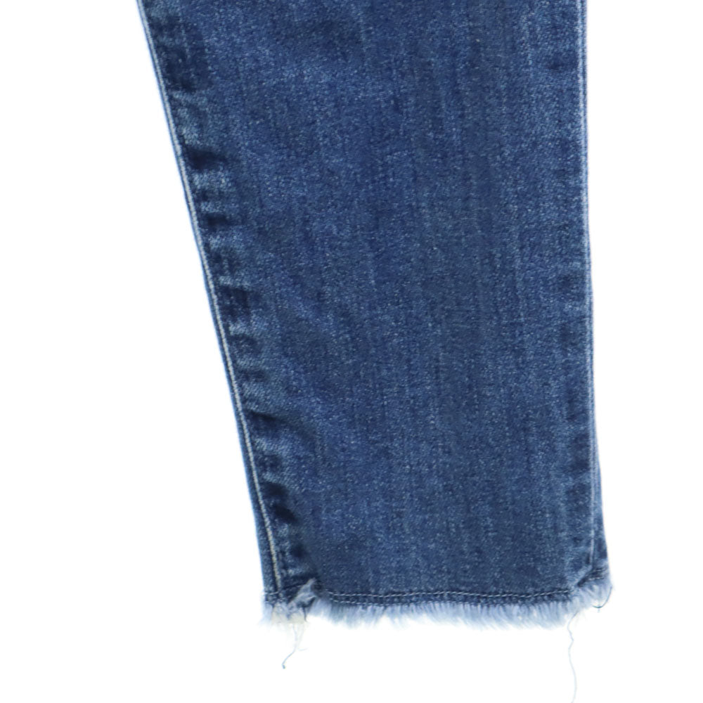 R.H Vintage ロンハーマンヴィンテージ 日本製 カットオフ加工 スキニーデニムパンツ W24 ブルー系 ジーンズ レディース