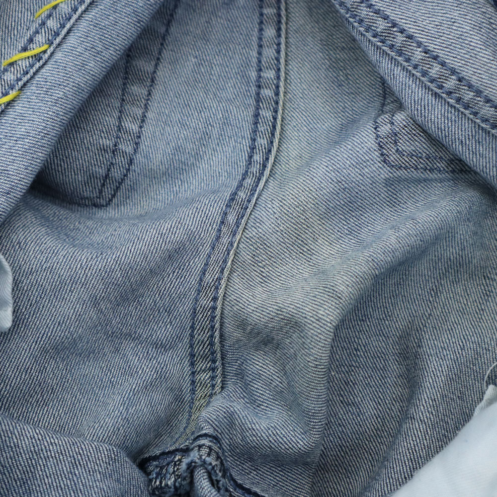 R.H Vintage ロンハーマンヴィンテージ 日本製 カットオフ加工 スキニーデニムパンツ W24 ブルー系 ジーンズ レディース