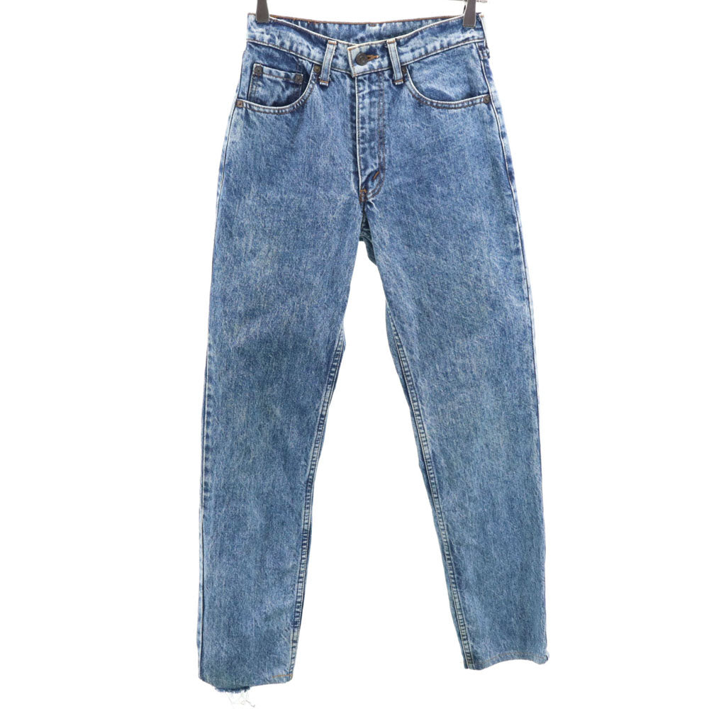 Levi's リーバイス 80s 608 日本製 ヴィンテージ デニムパンツ W27 ブルー系 メンズ