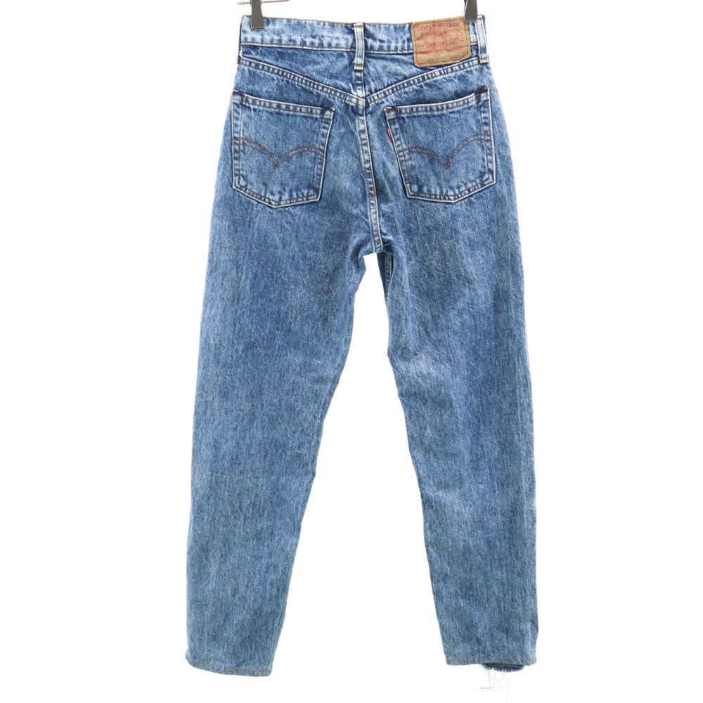 Levi's リーバイス 80s 608 日本製 ヴィンテージ デニムパンツ W27 ブルー系 メンズ