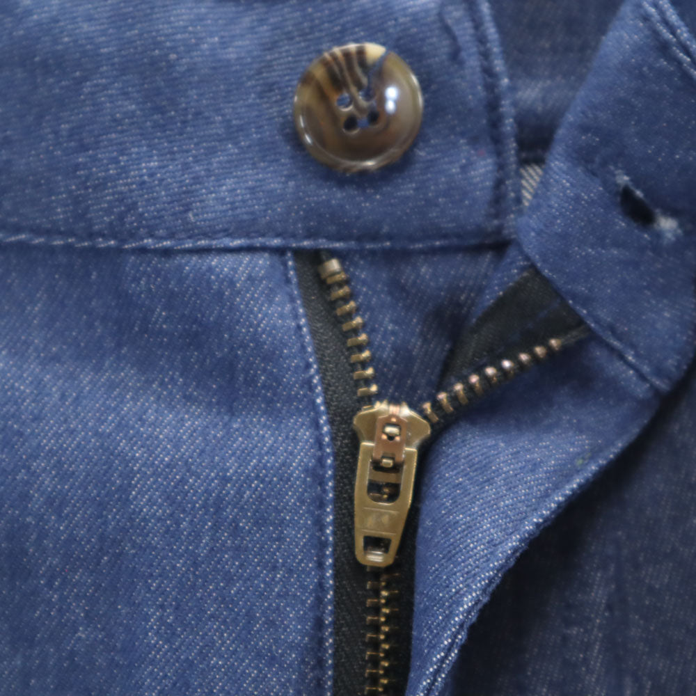 未使用 HB エイチビー テーパードデニムパンツ W32 ネイビー ジーンズ メンズ