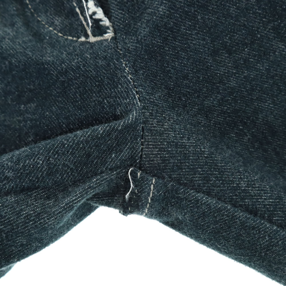 MARTIN MARGIELA マルタンマルジェラ ストレートデニムパンツ 36 ブラック レディース