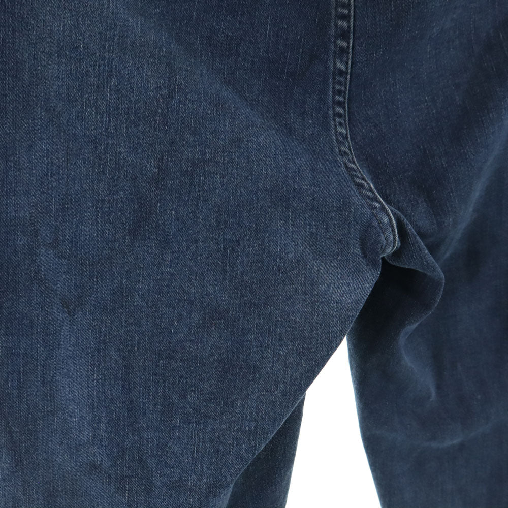 HELMUT LANG ヘルムートラング ロングパンツ 28 ブルー ウエストゴム レディース